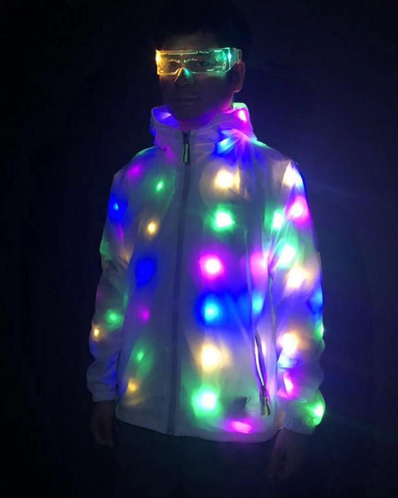 Led jackets,pixel clothing,costumes suits