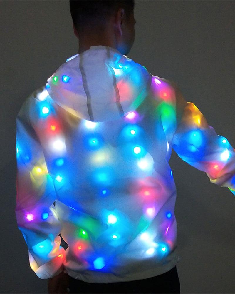 Techwear Led Colorful Light Up Jacket - Techwear Official