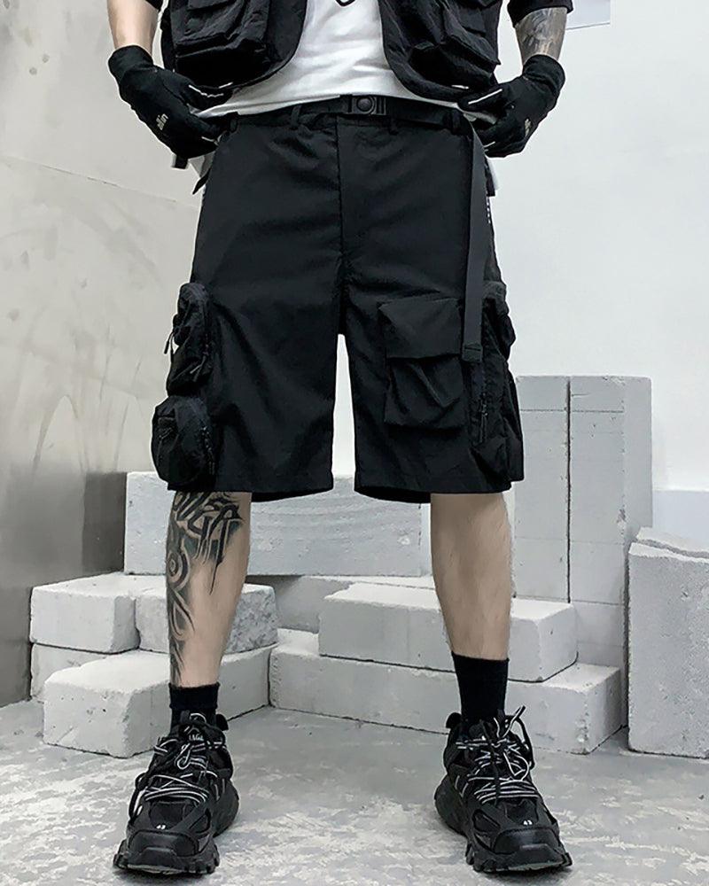 Techwear Multi-pockets Cargo Shorts - Techwear Official