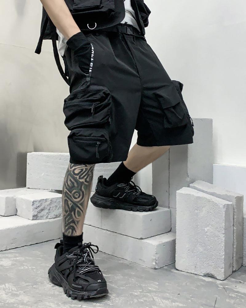 Techwear Multi-pockets Cargo Shorts - Techwear Official