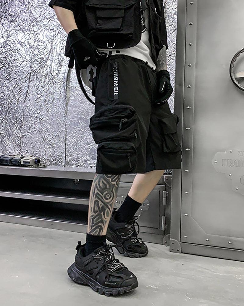 Techwear Multi-pockets Cargo Shorts - Techwear Official