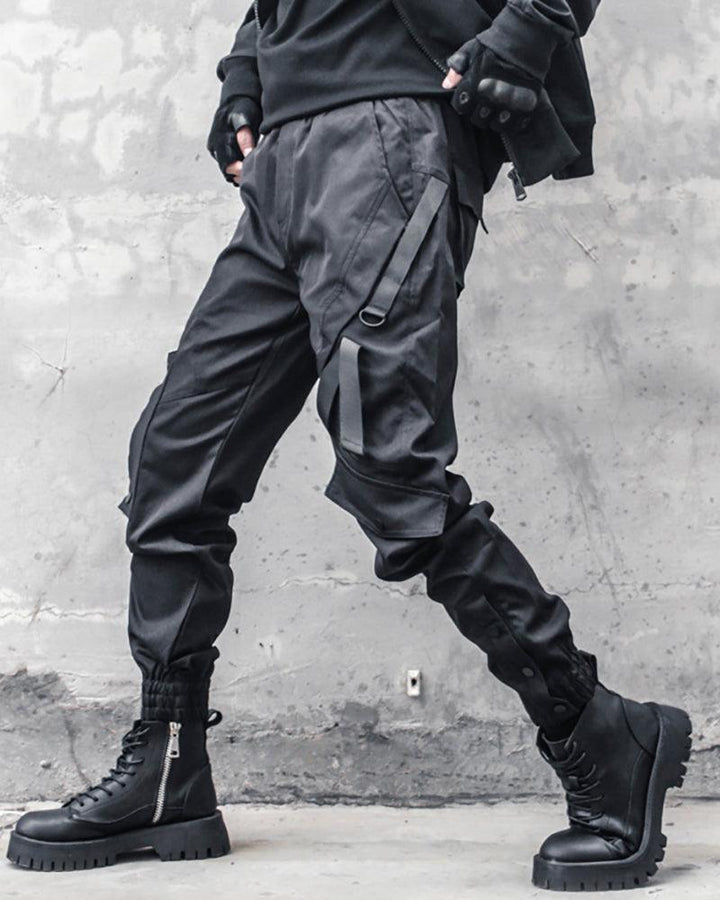 Techwear Paratrooper Cargo Pants - Techwear Official