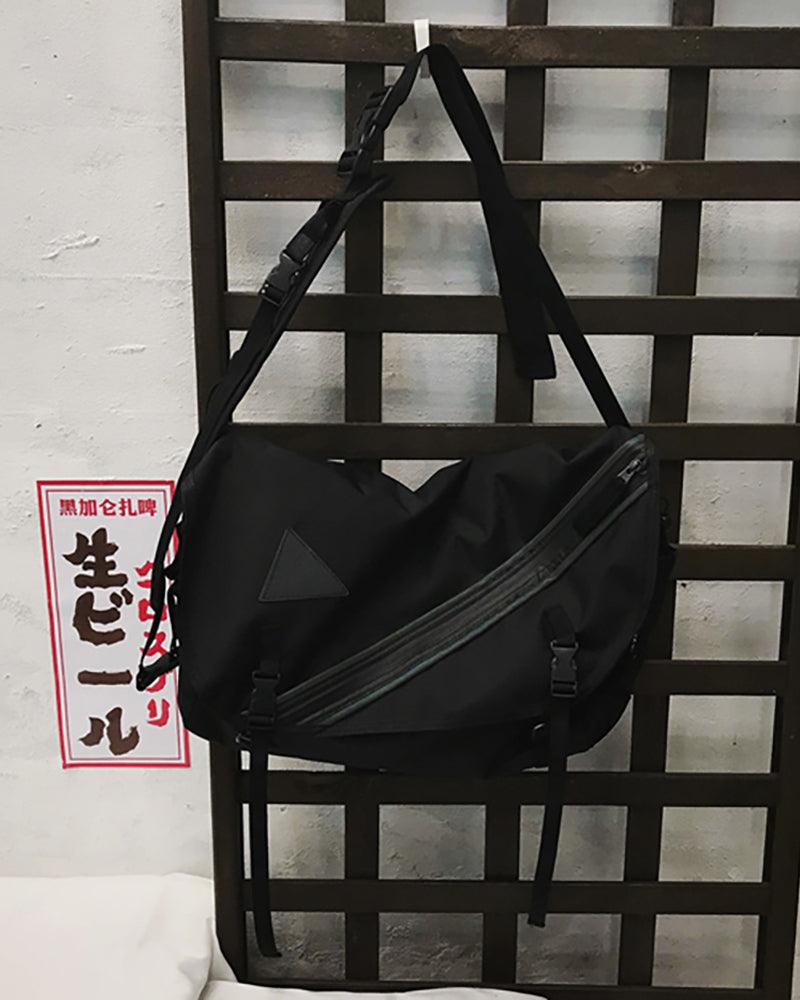 Techwear Reflective Messenger Bag Techwear Official