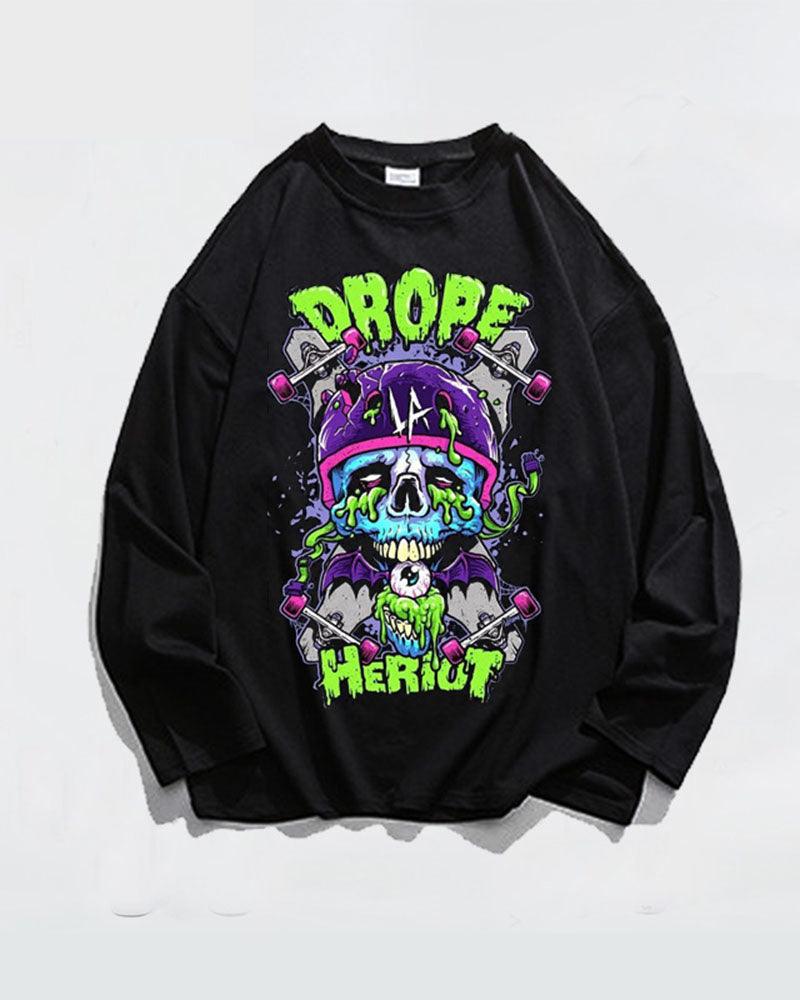 Techwear Rock Hiphop Punk Sweatshirt Techwear Official