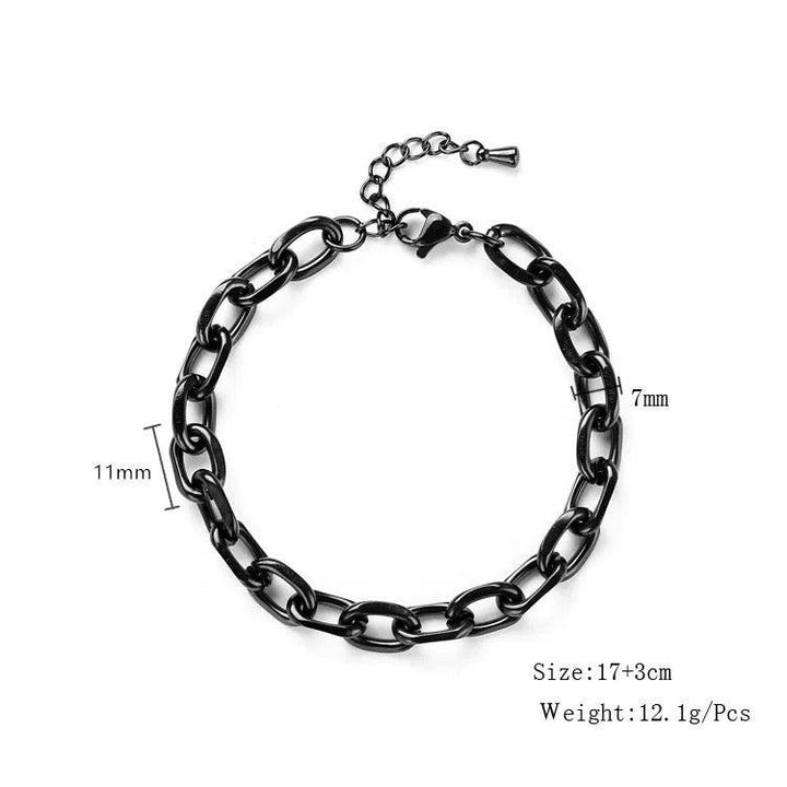 Techwear Thick Chain Bracelet - Techwear Official