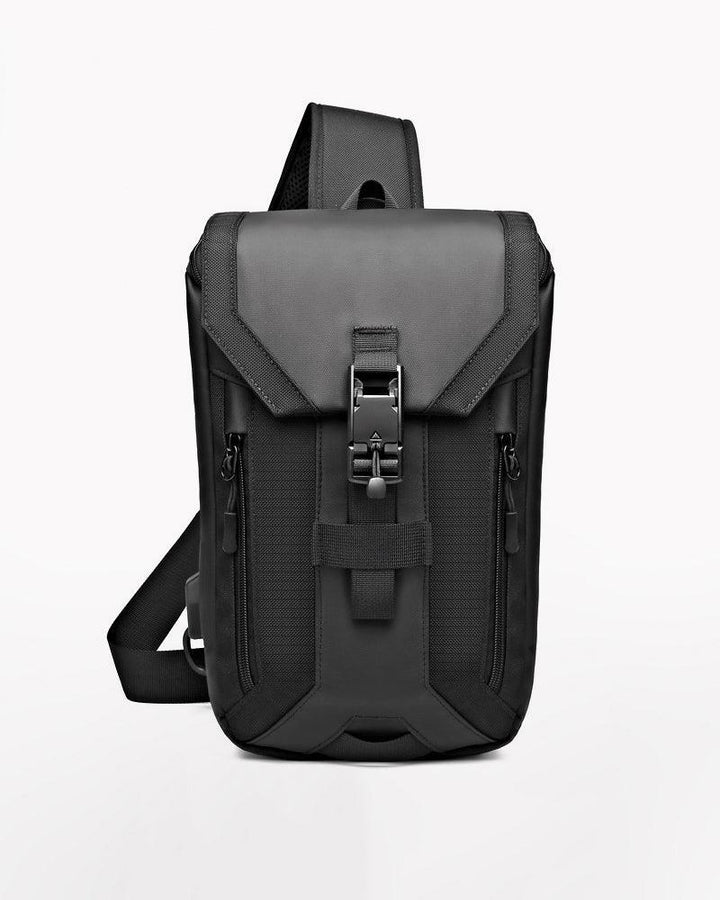 Techwear Waterproof Messenger Chest Bag - Techwear Official