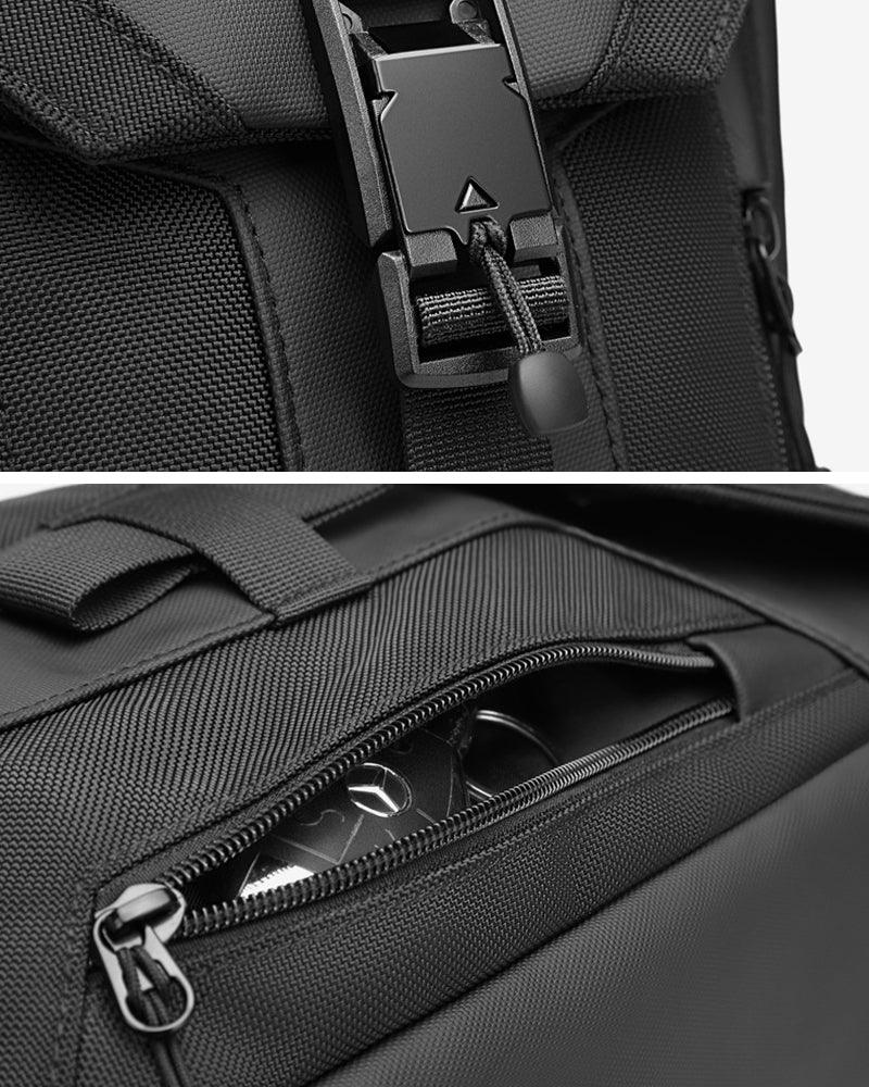 Techwear Waterproof Messenger Chest Bag - Techwear Official