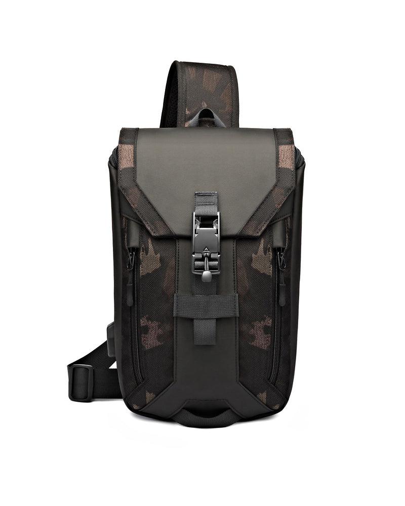 Techwear Waterproof Messenger Chest Bag - Techwear Official