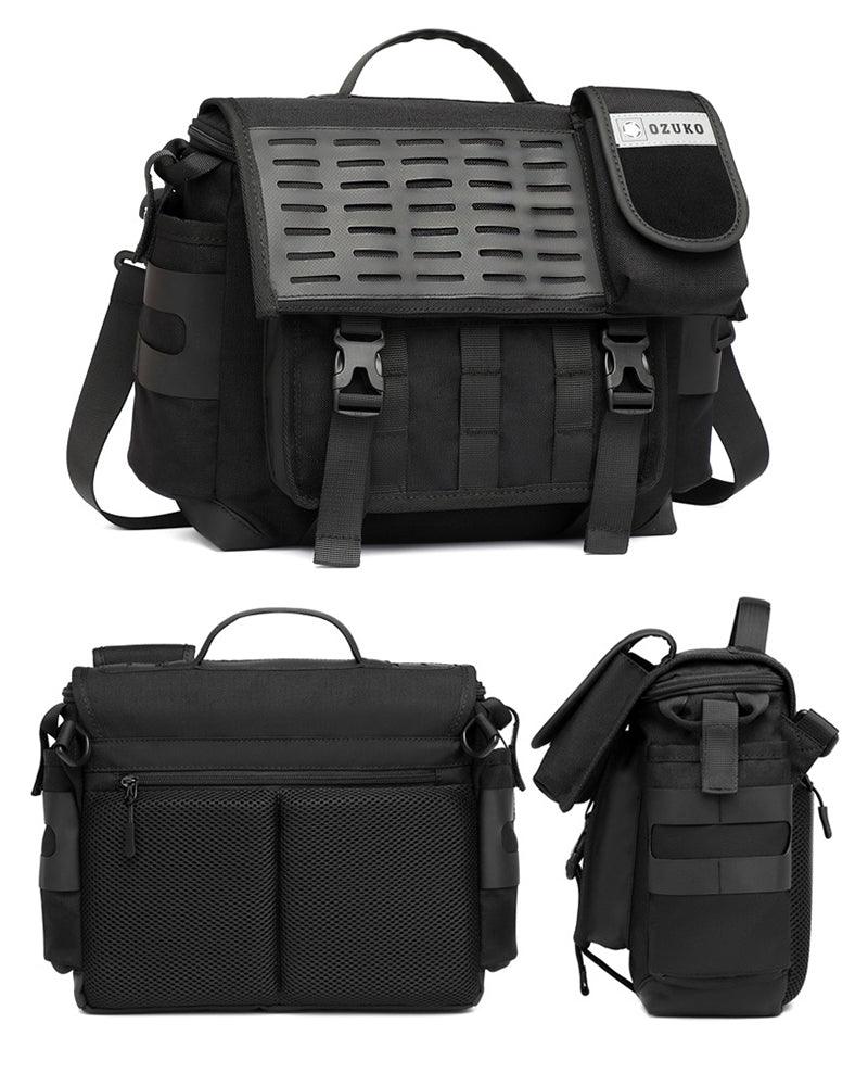 Techwear Waterproof Oxford Messenger Bag Techwear Official