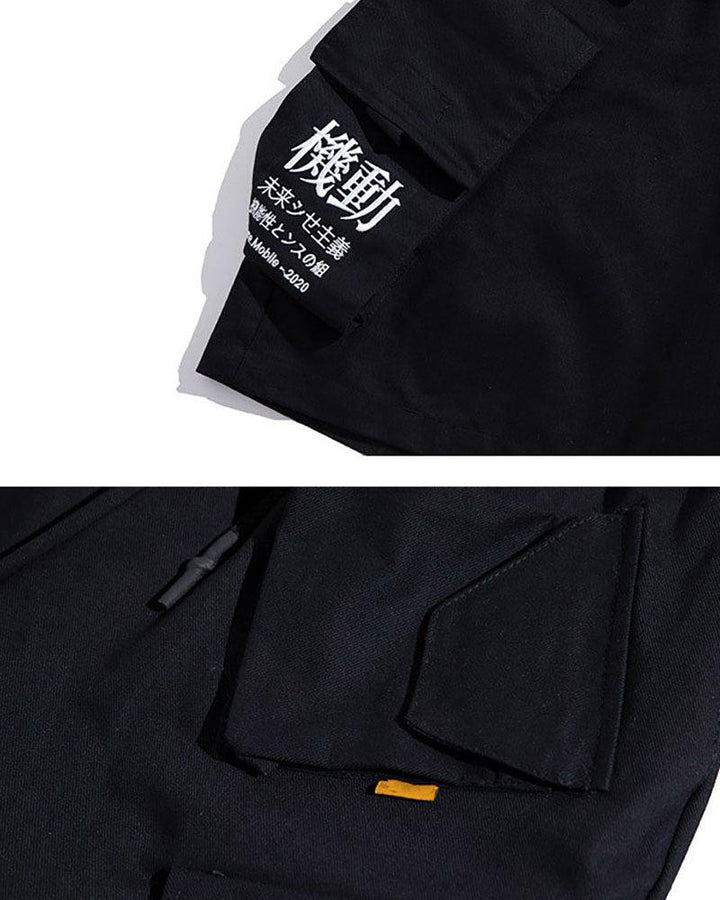 Techwear X-Man Cargo Shorts - Techwear Official