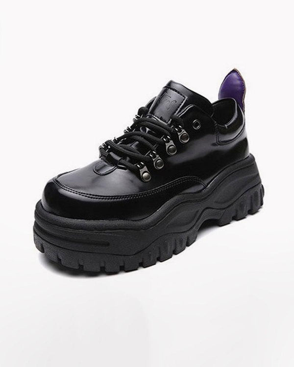 Tell Me The Truth Platform Sneakers - Techwear Official