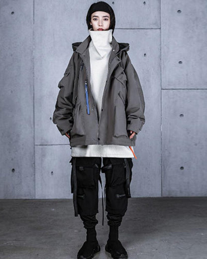 The Dark Knight Hooded Jacket - Techwear Official