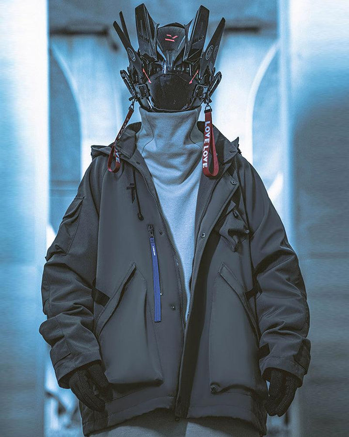 The Dark Knight Hooded Jacket - Techwear Official