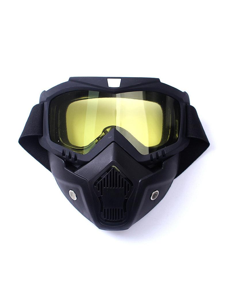 face mask goggles Outdoor Goggles Detachable Full Face Mask – Techwear Official