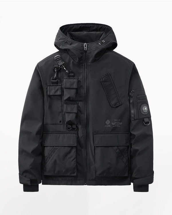 The Terminal Multi-pocket Hooded Jacket - Techwear Official