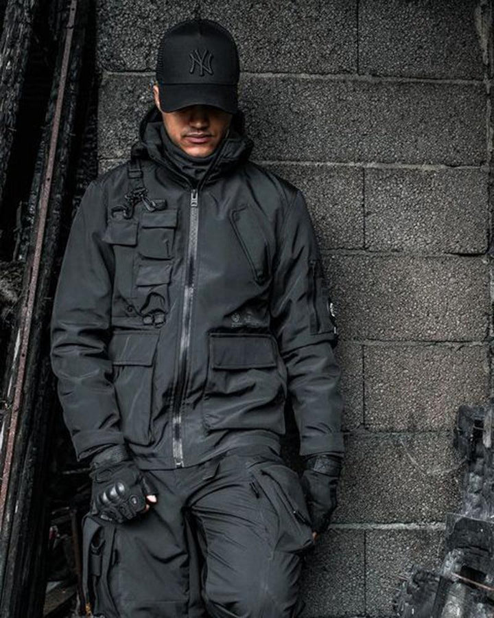 Functional Techwear Multi-Pocket Jacket – Techwear Official