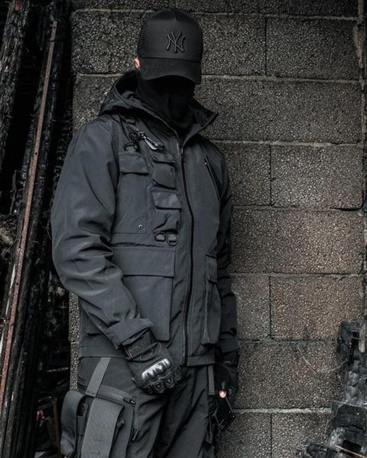 The Terminal Multi-pocket Tactical Jacket - Techwear Official