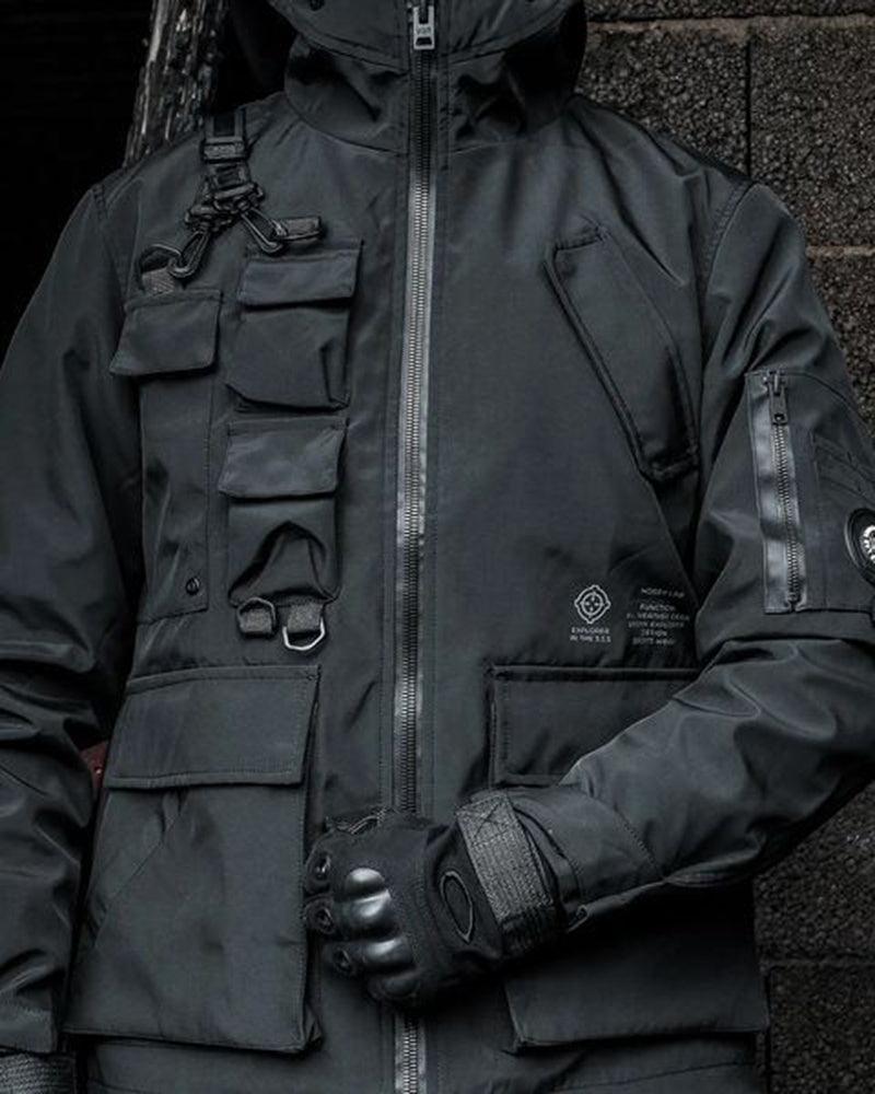 The Terminal Multi-pocket Tactical Jacket - Techwear Official