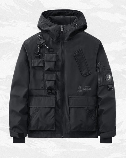 The Terminal Multi-pocket Hooded Jacket - Techwear Official
