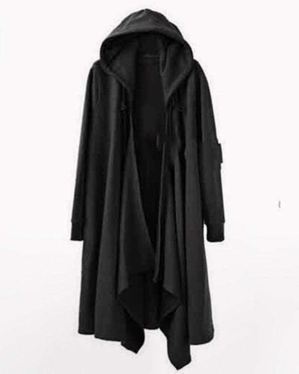 Hooded cloak,Black cloak,Renaissance cloak,Witch cloak,Cosplay cloak,Medieval cloak,Cape cloak,Hooded cape,Halloween cloak,Elven cloak,Ninja