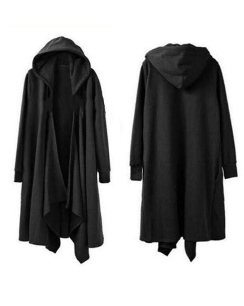 Mens hooded cloak on sale jacket