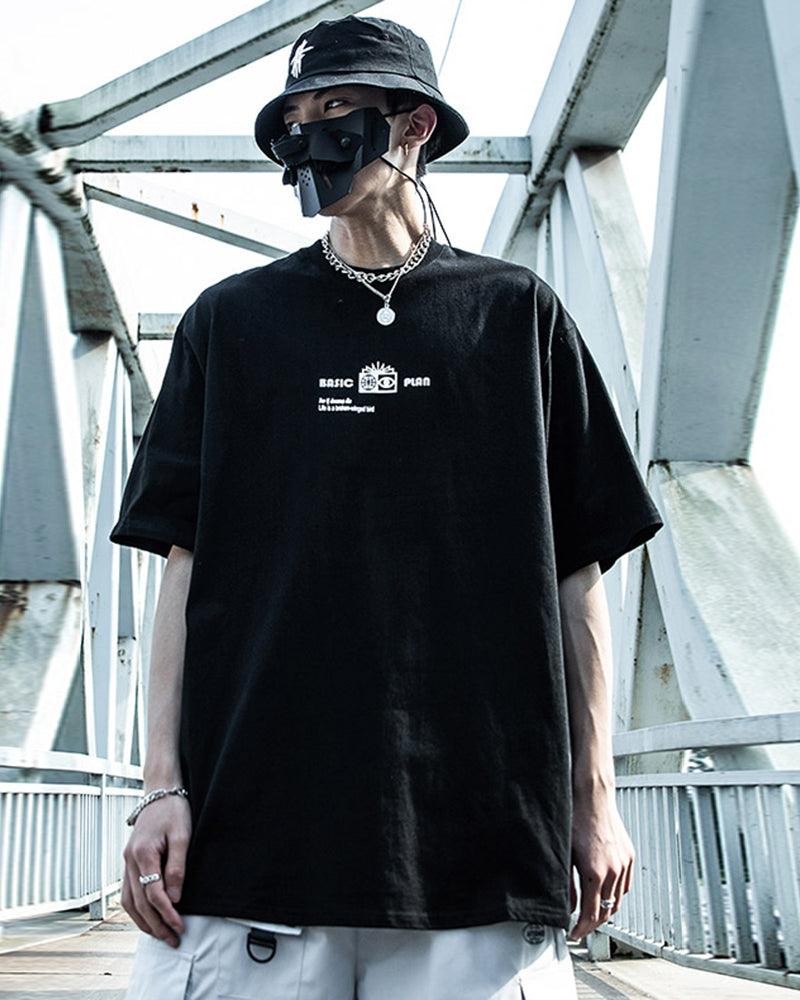 Time Stands Still Moon T-Shirt - Techwear Official