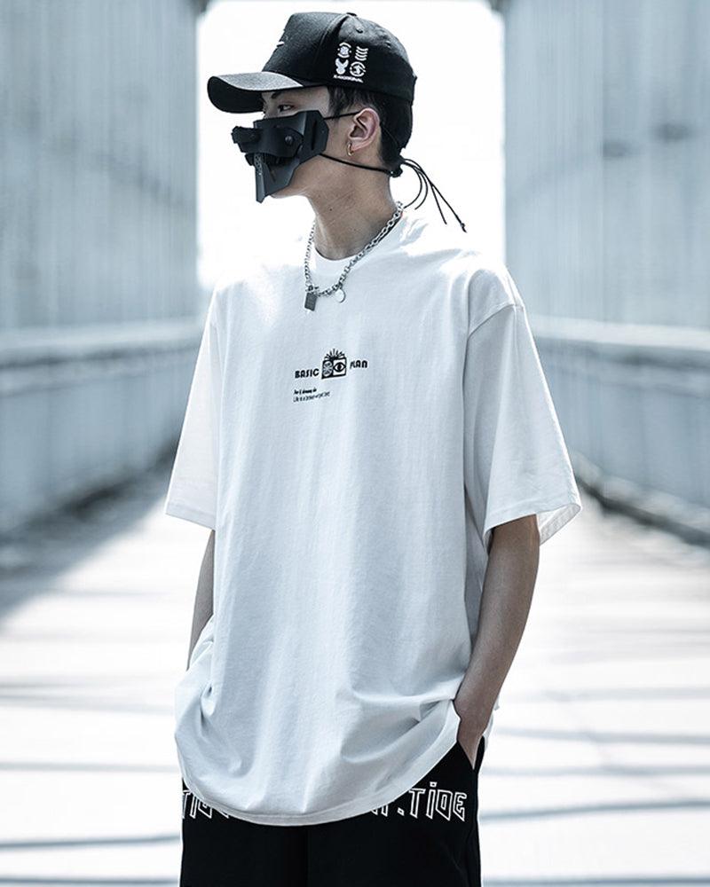 Time Stands Still Moon T-Shirt - Techwear Official