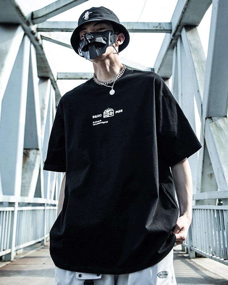 Time Stands Still Moon T-Shirt - Techwear Official