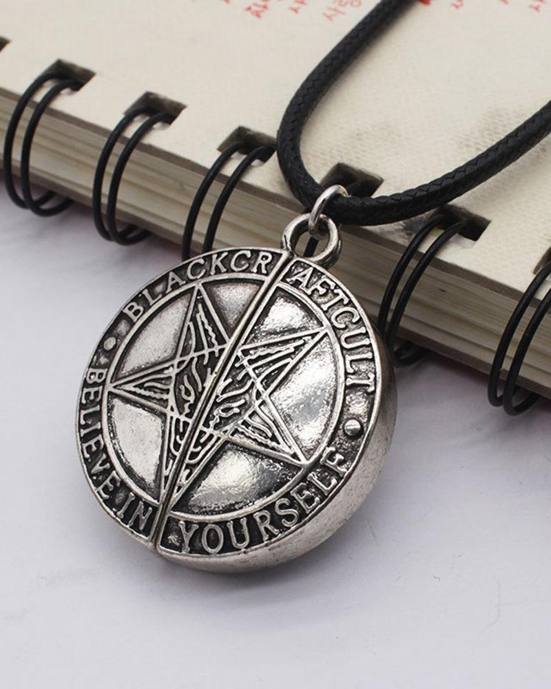 Time To Fly Mechanical Pentagram Necklace - Techwear Official