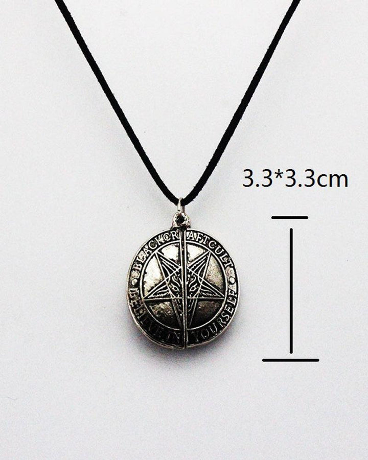 Time To Fly Mechanical Pentagram Necklace - Techwear Official