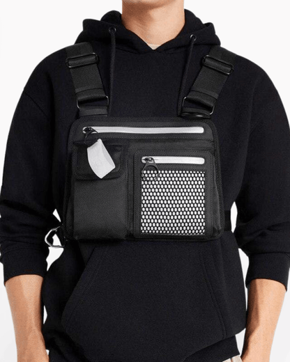 chest bag,chest pack,black chest bag,tactical chest bag,cross chest bag,men chest bag,men&