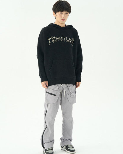 Touch The Bones Centipede Slouchy Sweater - Techwear Official