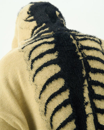 Touch The Bones Centipede Slouchy Sweater - Techwear Official