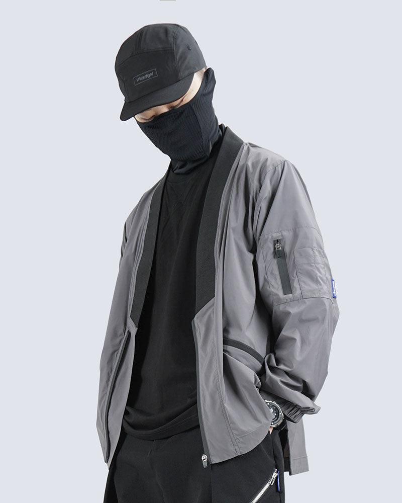 Kimono,techwear jacket, tech jacket,cyberpunk jacket, cyberpunk techwear jacket, cyberpunk samurai jacket, samurai jacket cyberpunk,ninja costume,ninja halloween costume,samurai jacket,cyberpunk style jacket,techwear,tech wear,affordable techwear,techwear fashion,Japanese techwear