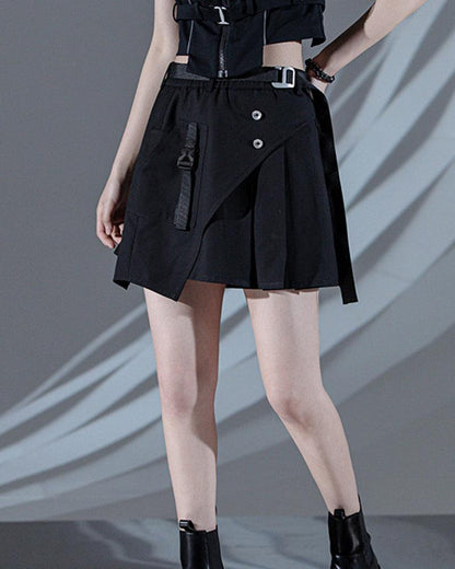 Use Your Manners Top And Skirt Set（Sold Separately） - Techwear Official