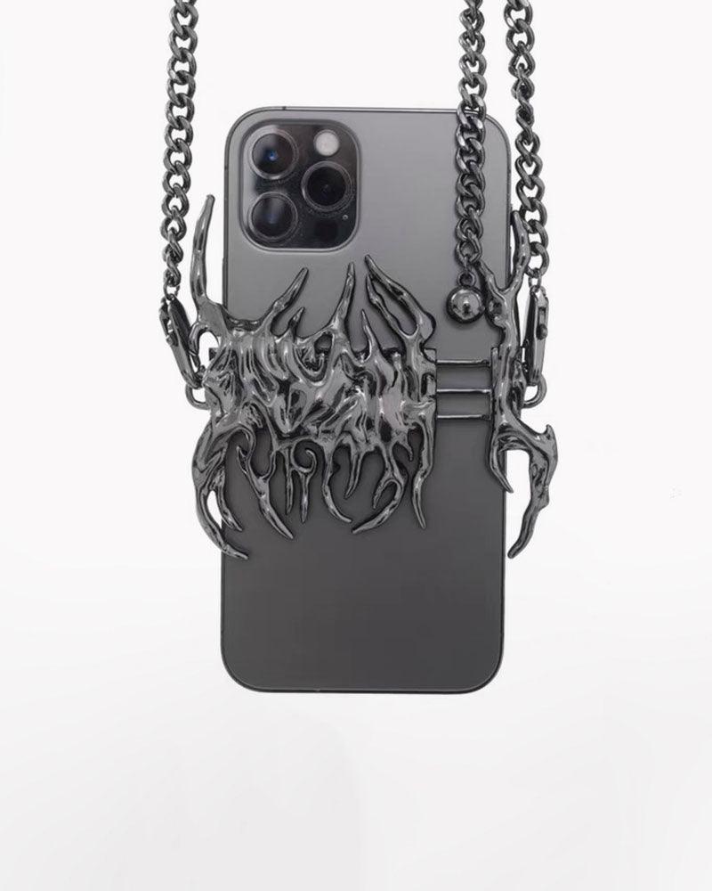 Venom Waterlily Heart Rate Chain Phone Holder - Techwear Official