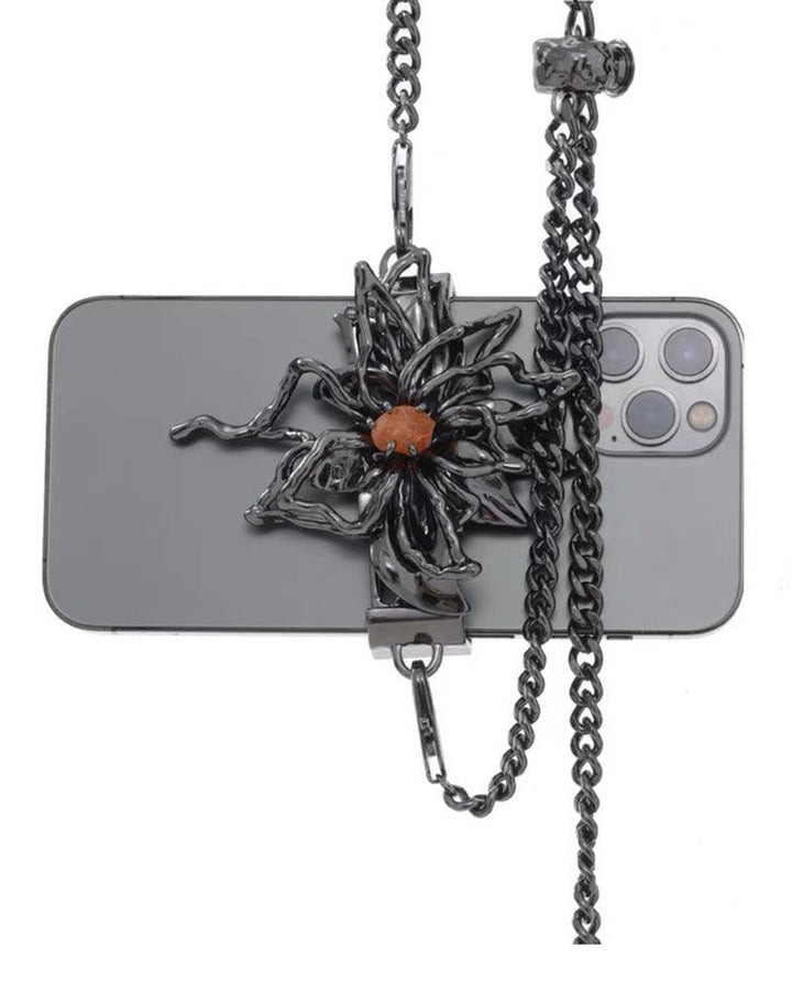 Venom Waterlily Heart Rate Chain Phone Holder - Techwear Official