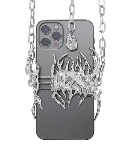 Venom Waterlily Heart Rate Chain Phone Holder - Techwear Official