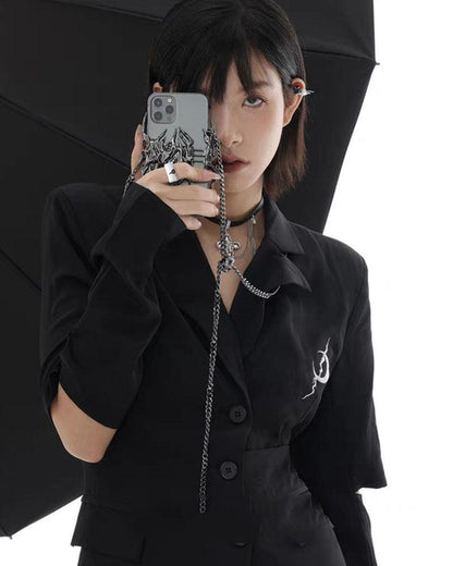 Venom Waterlily Heart Rate Chain Phone Holder - Techwear Official