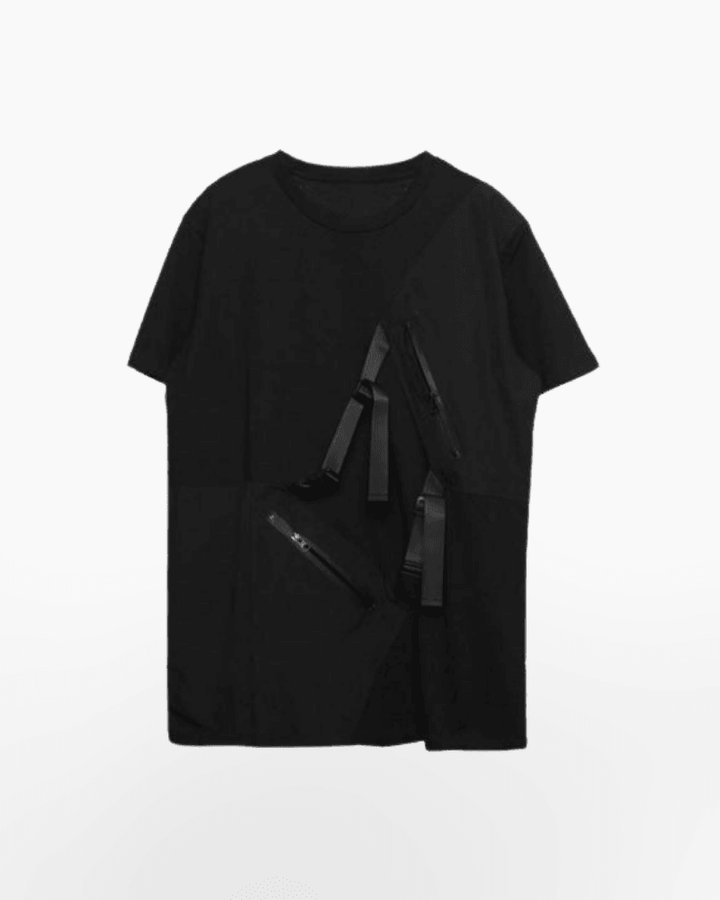Black Desert Chest Bag T-Shirt - Techwear Official