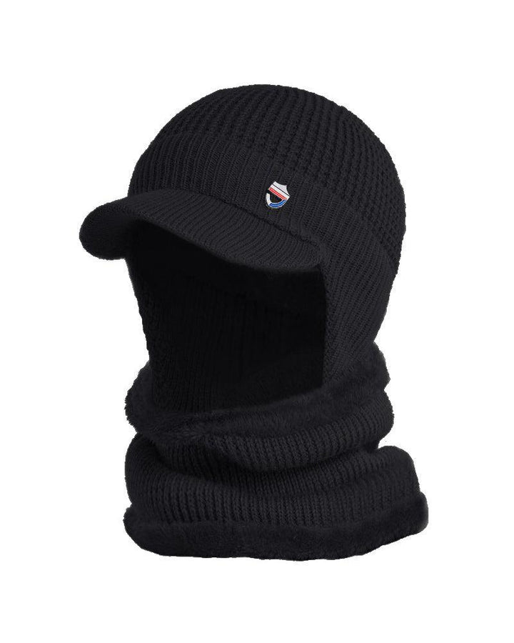 Warm Heart Knitted Ski Mask Hat - Techwear Official