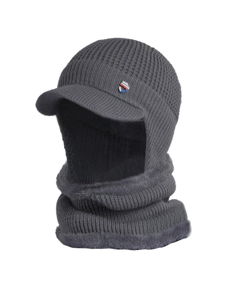 Warm Heart Knitted Ski Mask Hat - Techwear Official