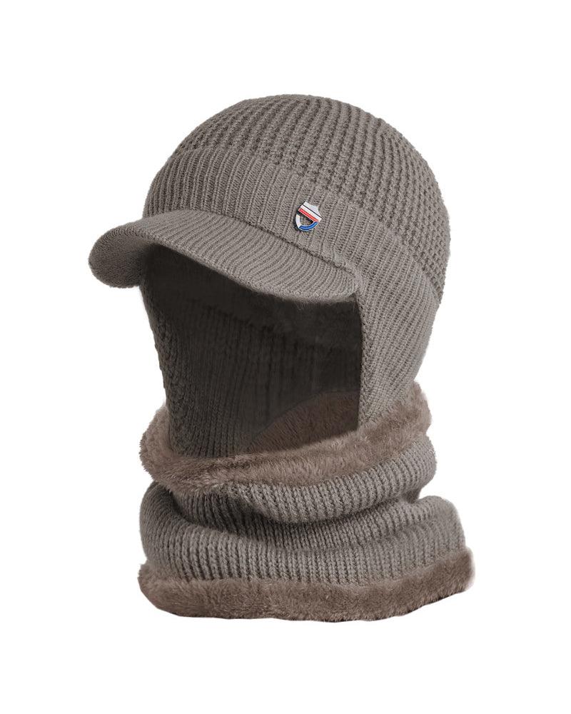 Warm Heart Knitted Ski Mask Hat - Techwear Official