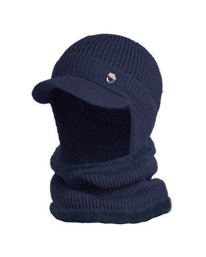 Warm Heart Knitted Ski Mask Hat - Techwear Official
