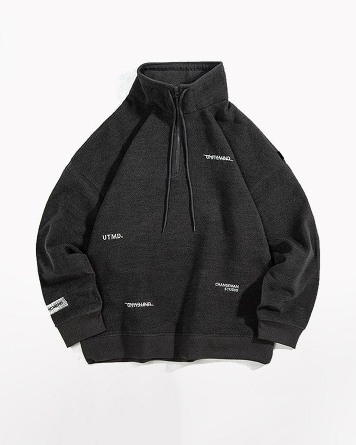 What You Want Plush Turtleneck Hoodie - Techwear Official