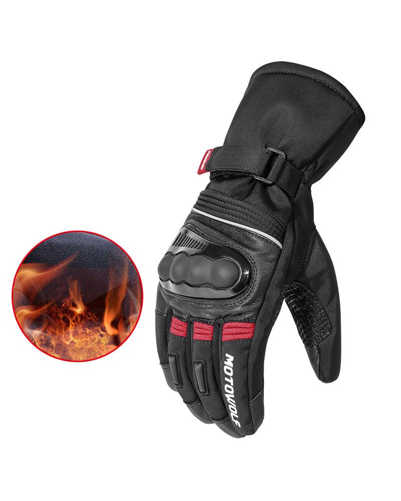 Winter Warm Motorcycle Gloves - Techwear Official
