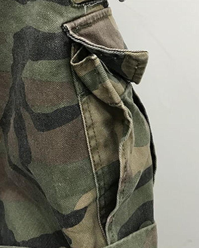 Spot Me If You Can Camo Shorts - Techwear Official