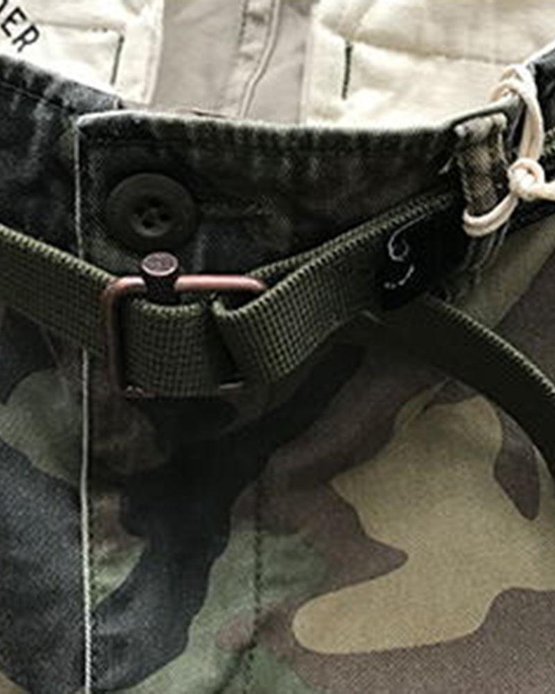 Spot Me If You Can Camo Shorts - Techwear Official