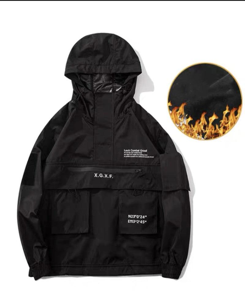 XGXF Cyberpunk Hooded Jacket - Techwear Official