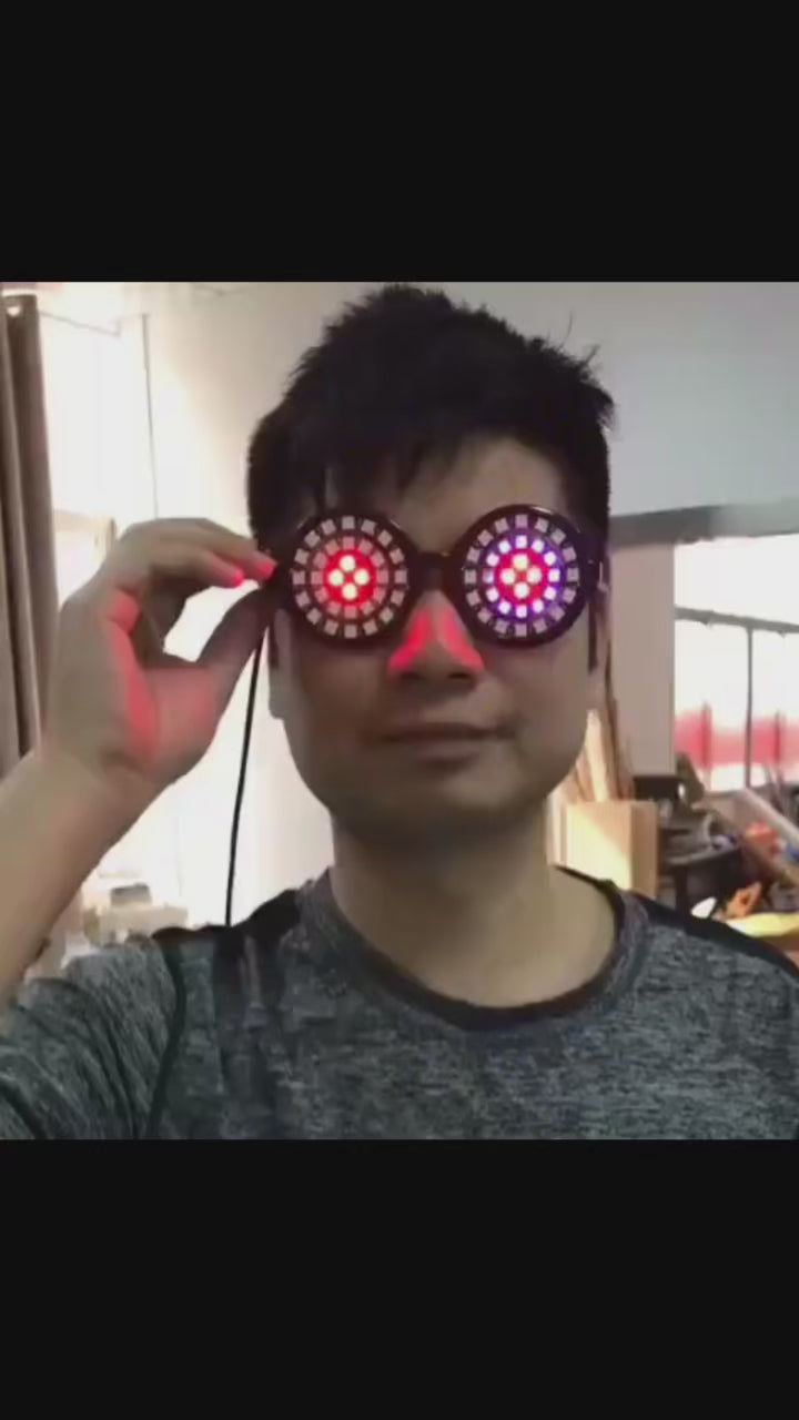 Cyberpunk Led Colorful Light Up Glasses